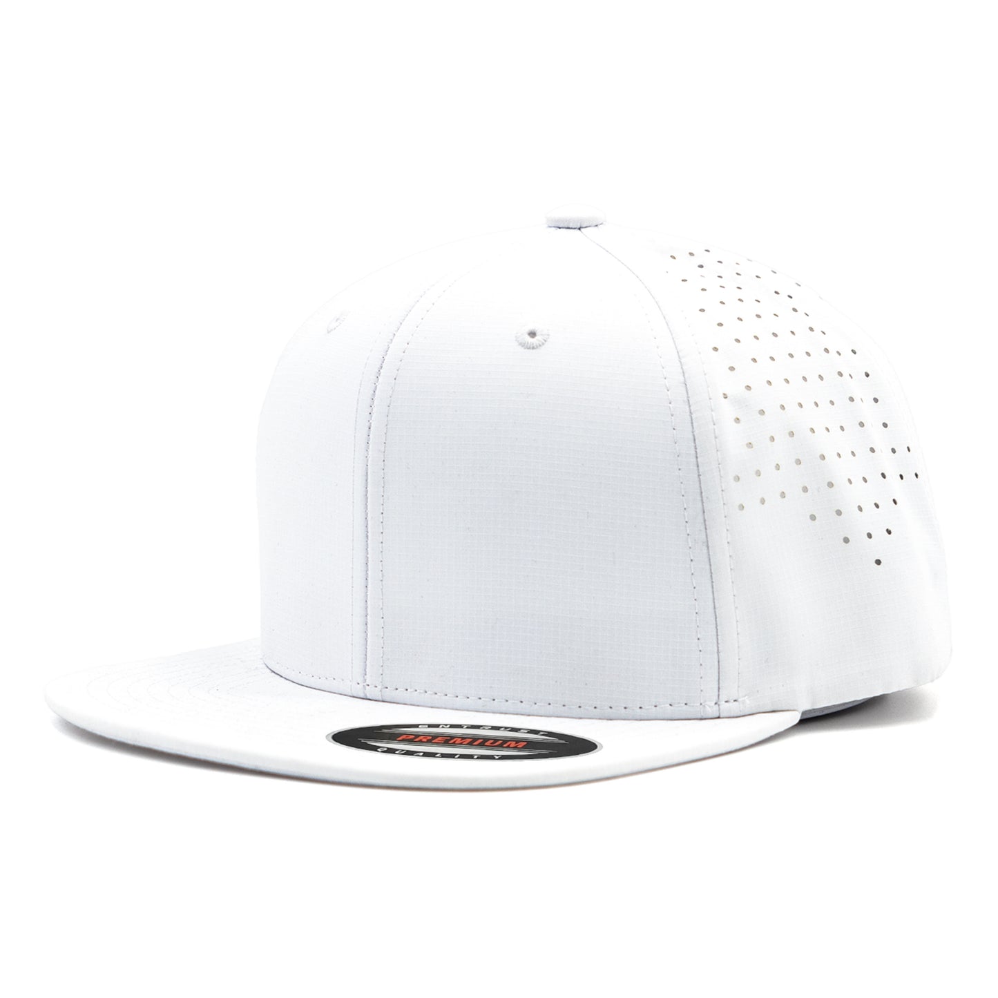 [61M]Gorra 6 Panel Miroperforado Plana